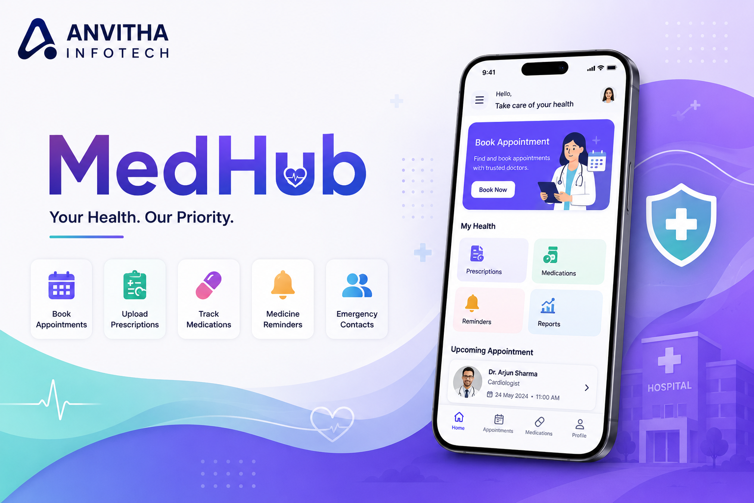 MedHub – Smart Healthcare Appointment and Medication Management System