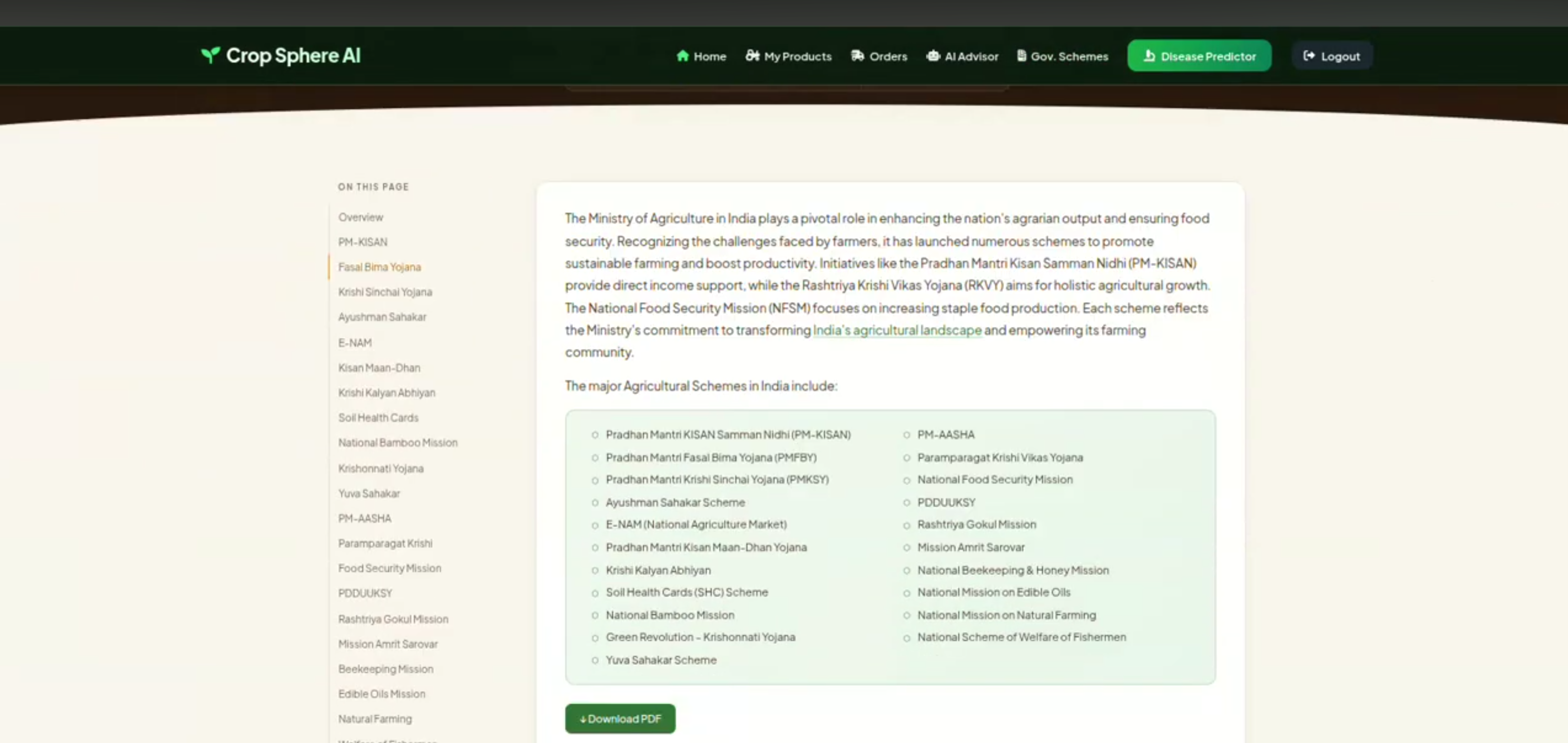 Screenshot 3 of CropMate:  Crop Disease Detection and Smart Agricultural Marketplace