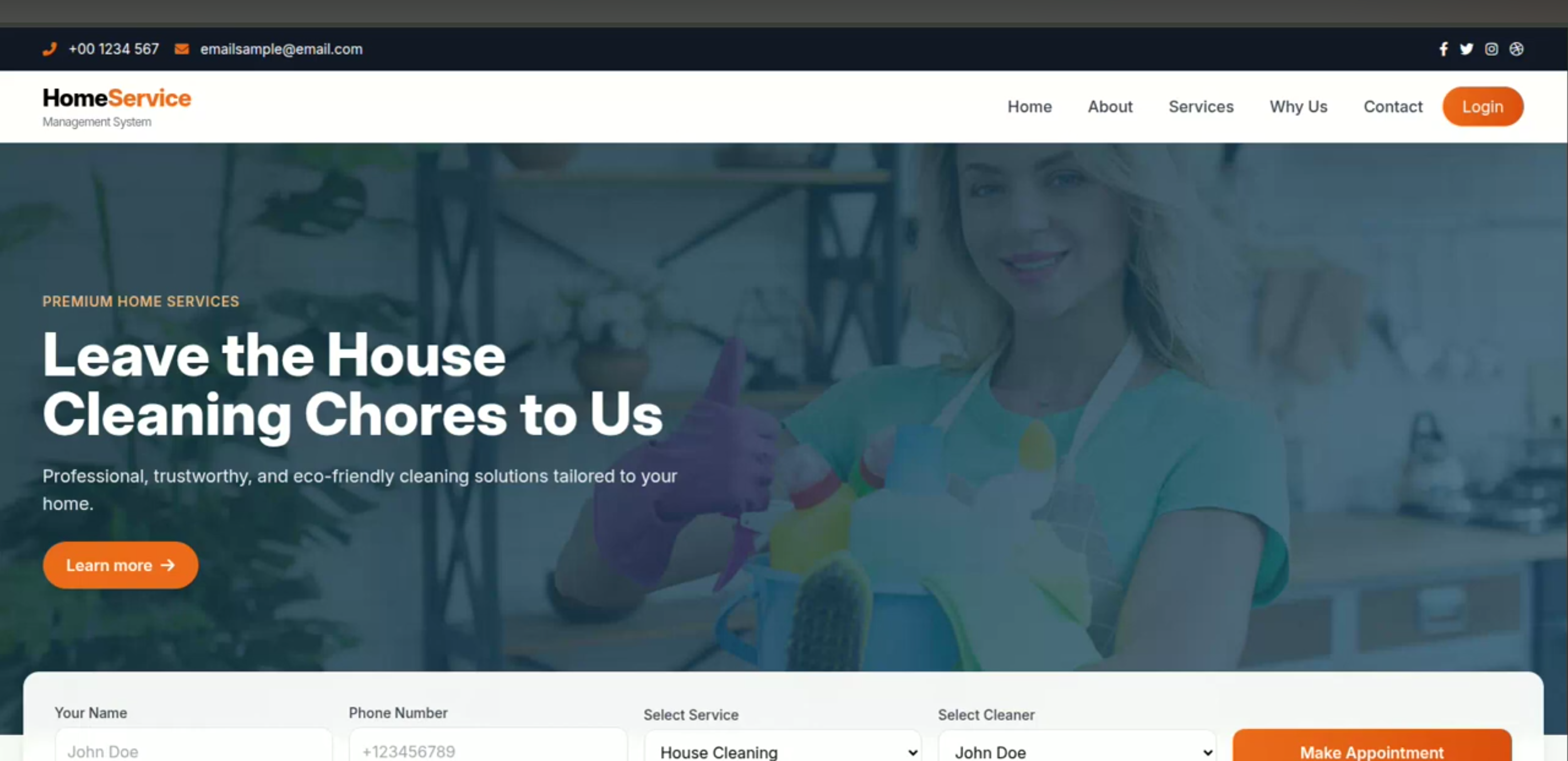 Screenshot 4 of Smart Housemaid Service Management System