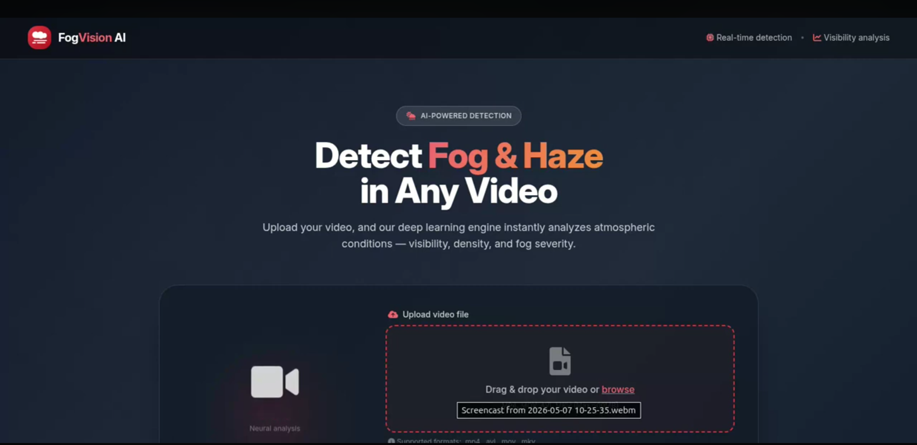 Screenshot 2 of Fog Detection Syatem