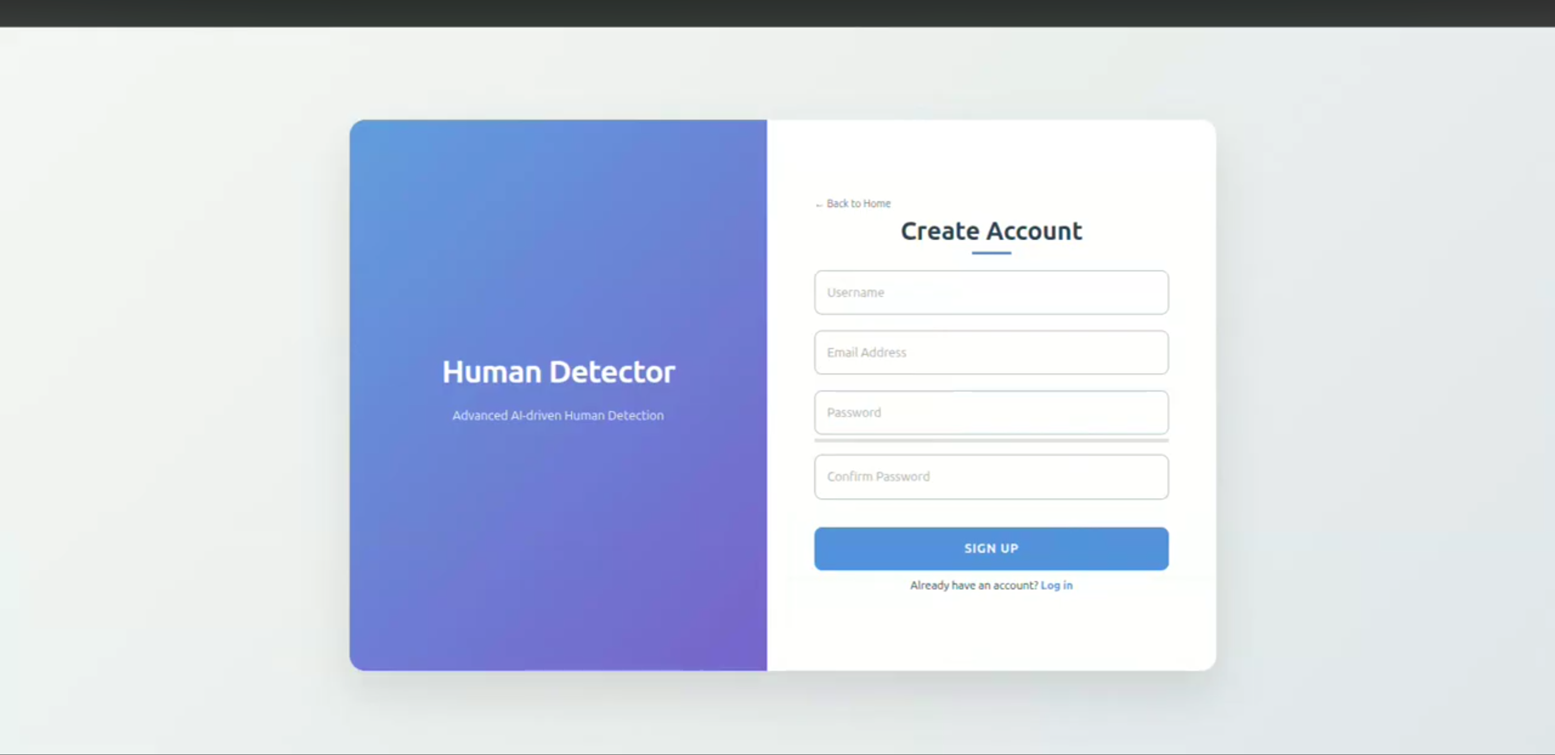 Screenshot 1 of Smart Human Detection and Crowd Monitoring System Using YOLOv8