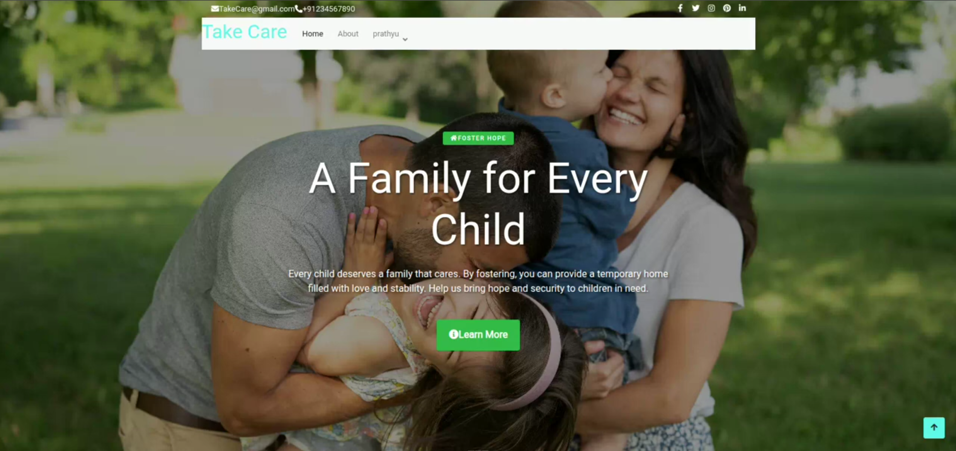 Screenshot 4 of HopeConnect – Child Adoption, Sponsorship and Charity Management System