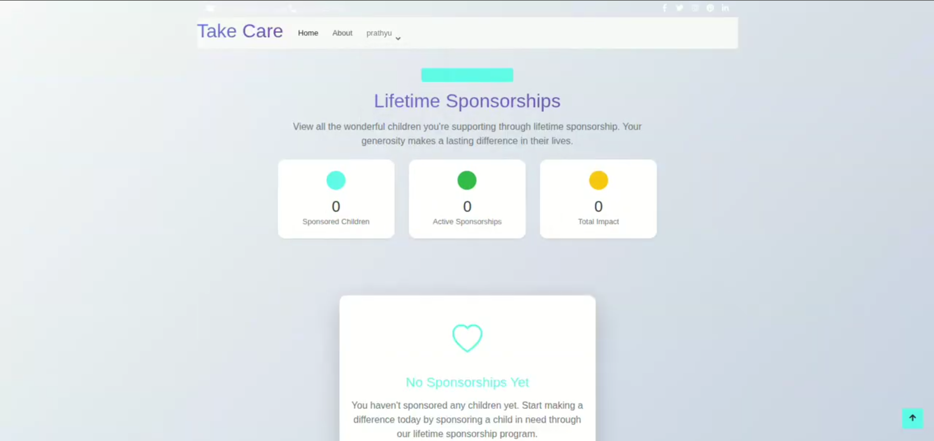 Screenshot 3 of HopeConnect – Child Adoption, Sponsorship and Charity Management System