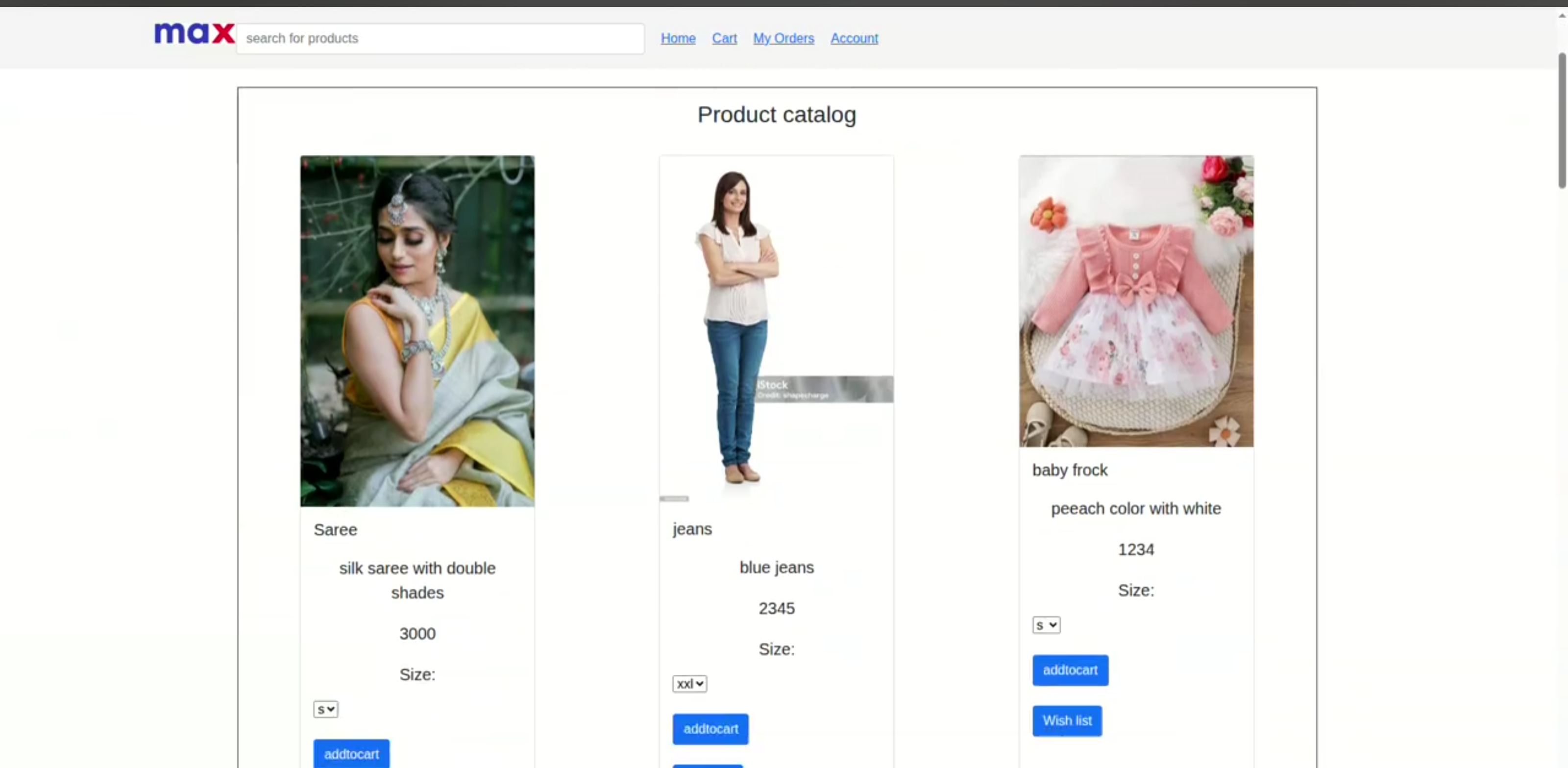 Screenshot 4 of E-Commerce