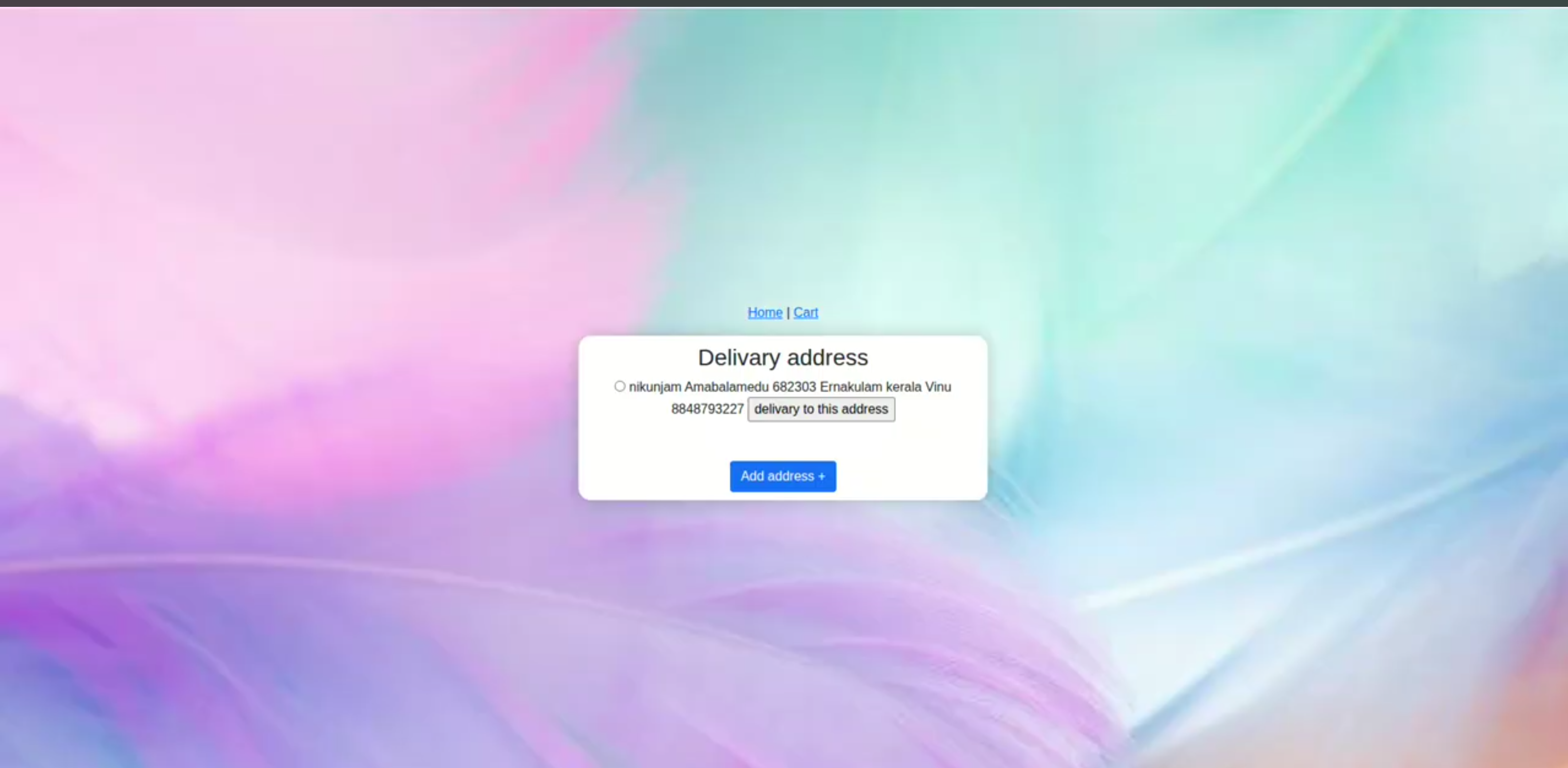 Screenshot 3 of E-Commerce