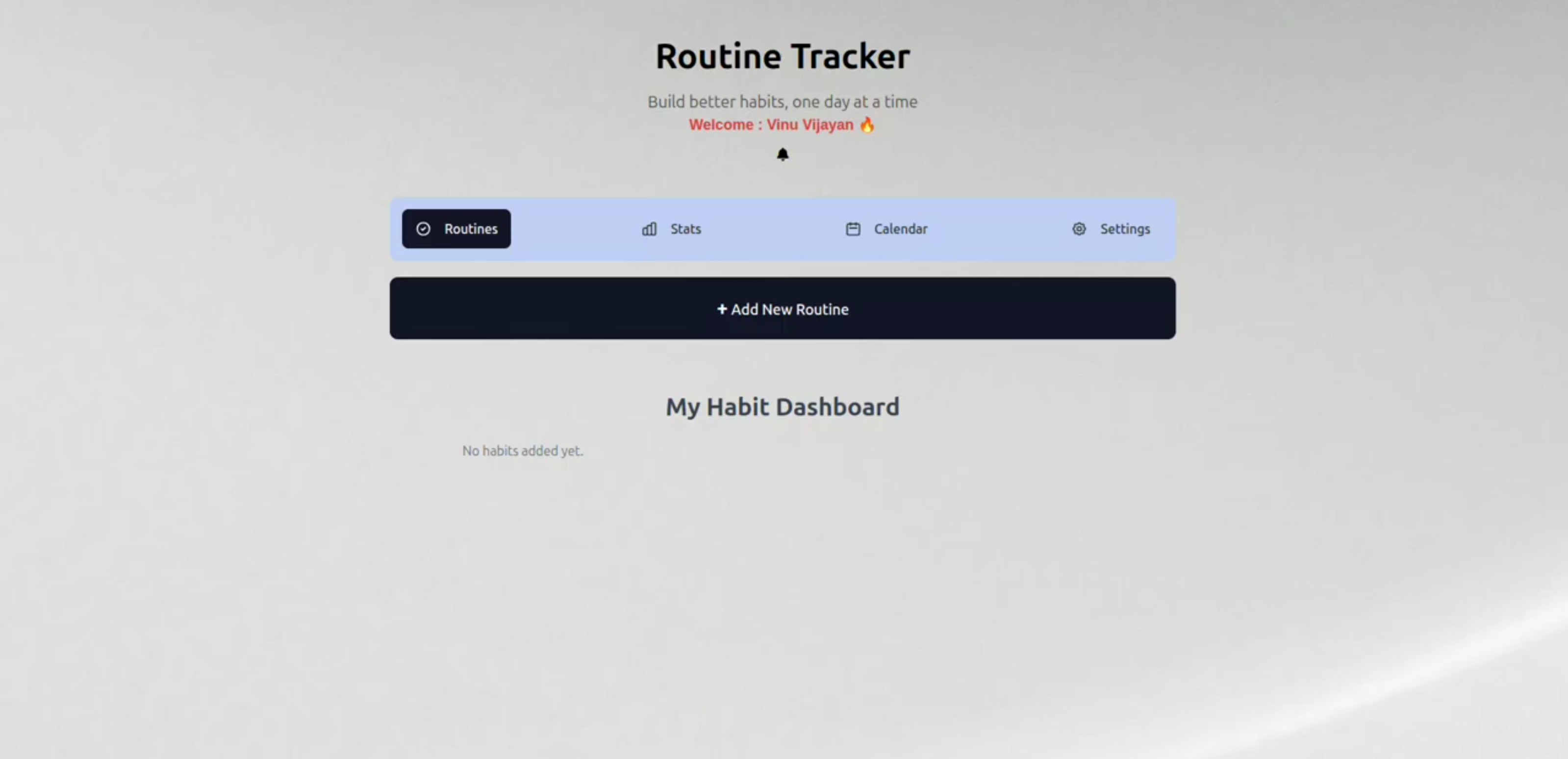 Screenshot 2 of Routine Tracker