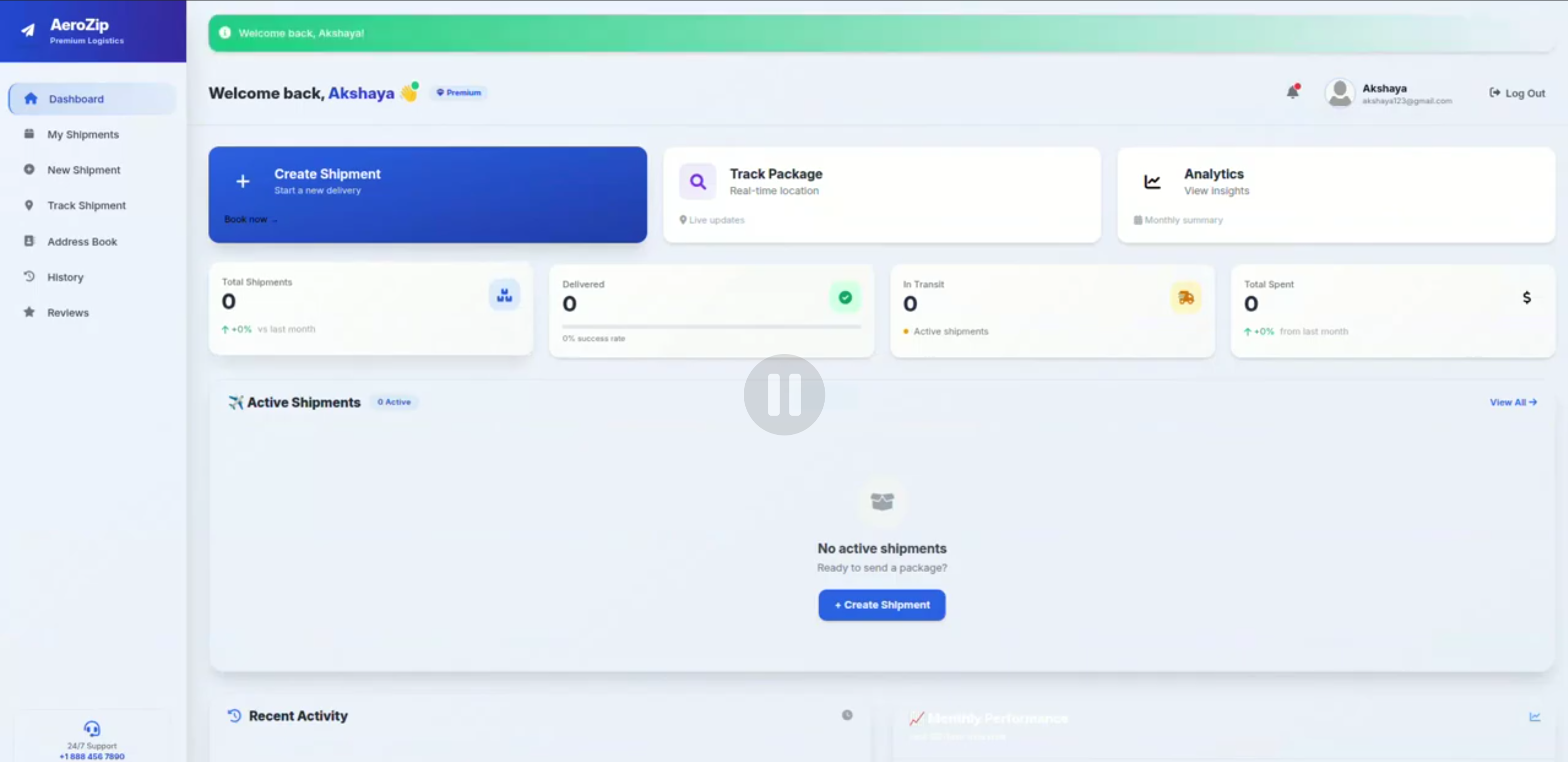 Screenshot 2 of Air Cargo and Shipment Management System