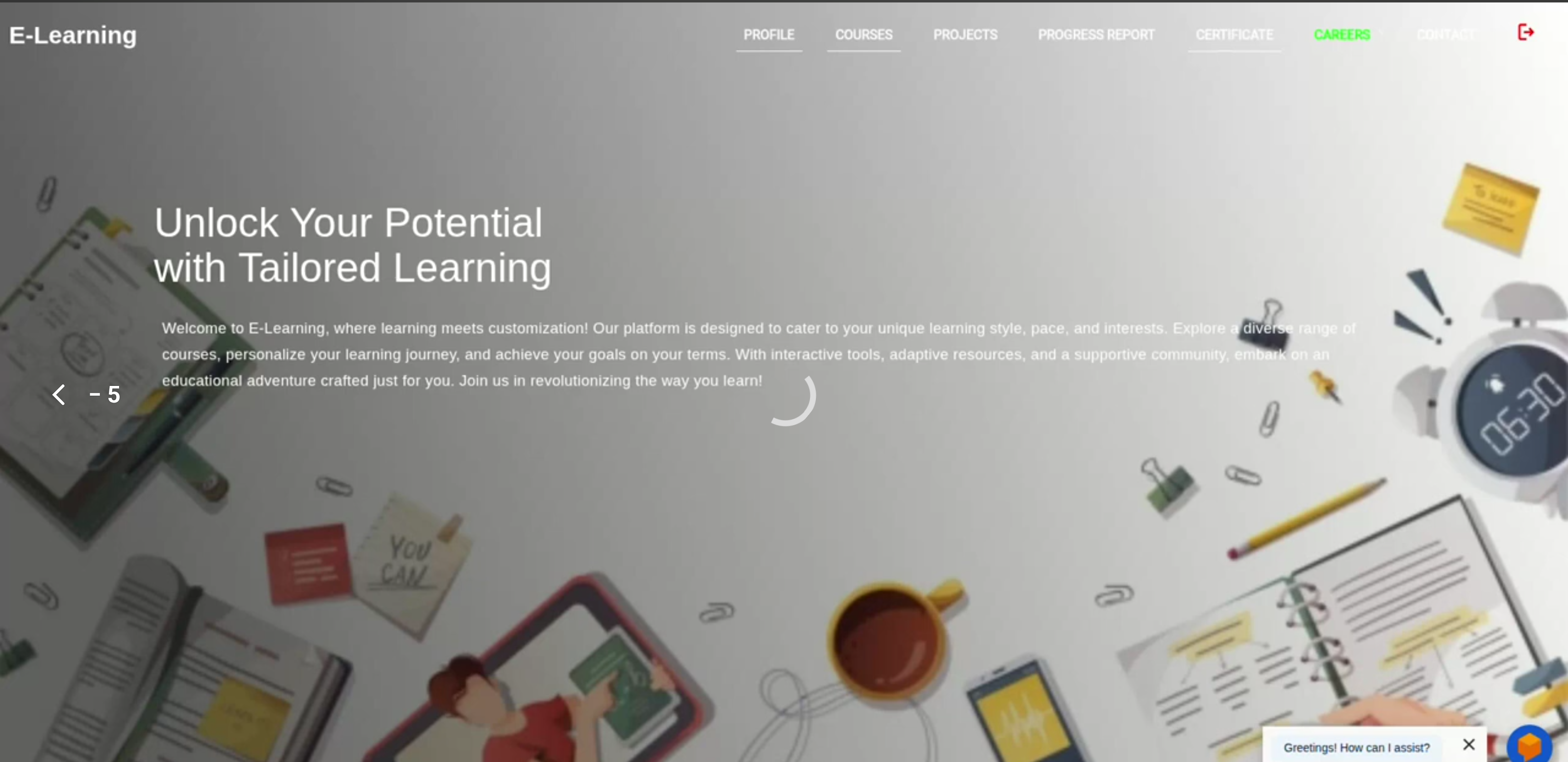 Screenshot 4 of Personalized E-Learning