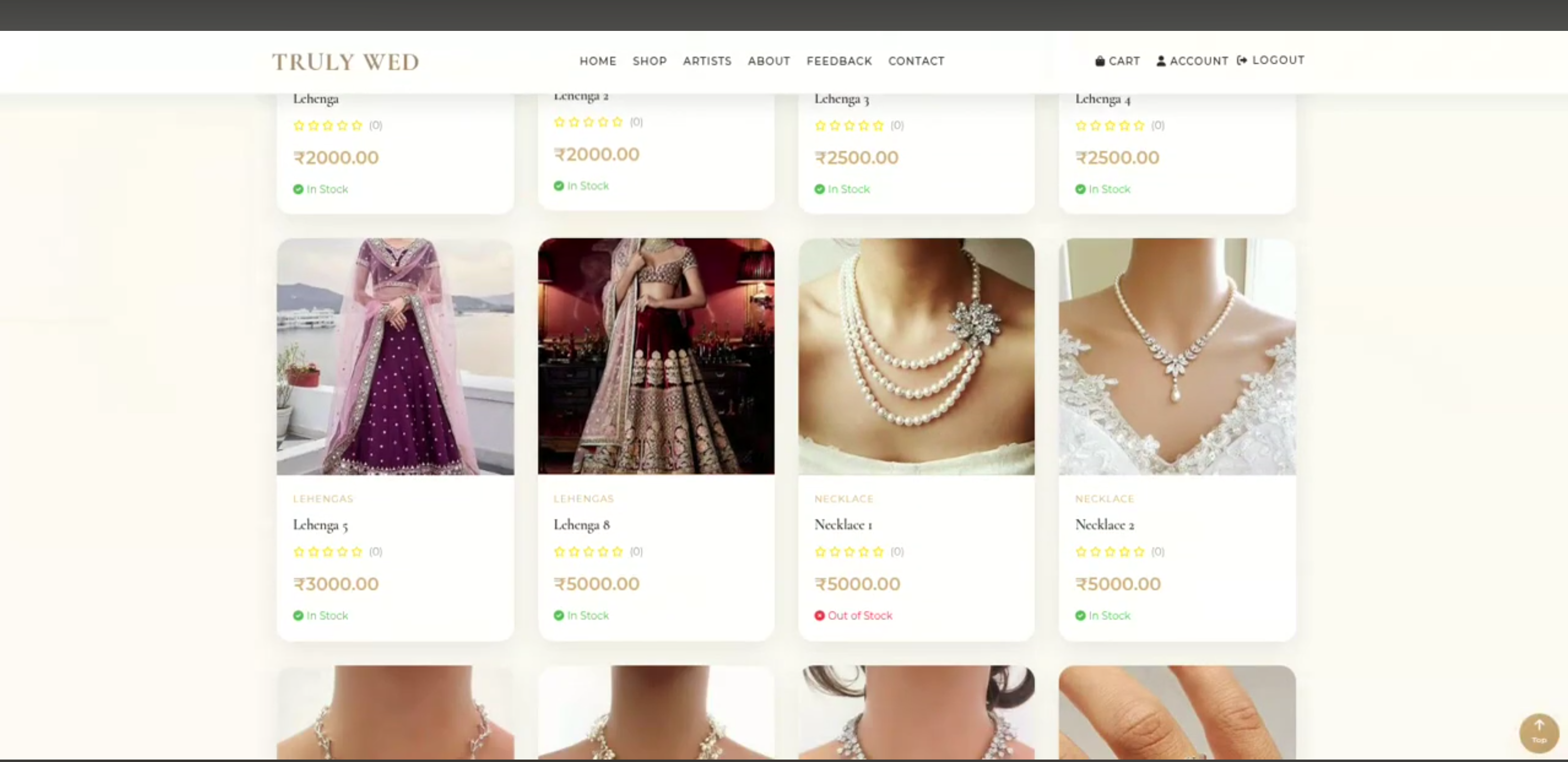Screenshot 4 of TrulyWed – Online Bridal Makeup Artist Booking & Wedding Beauty Product Store