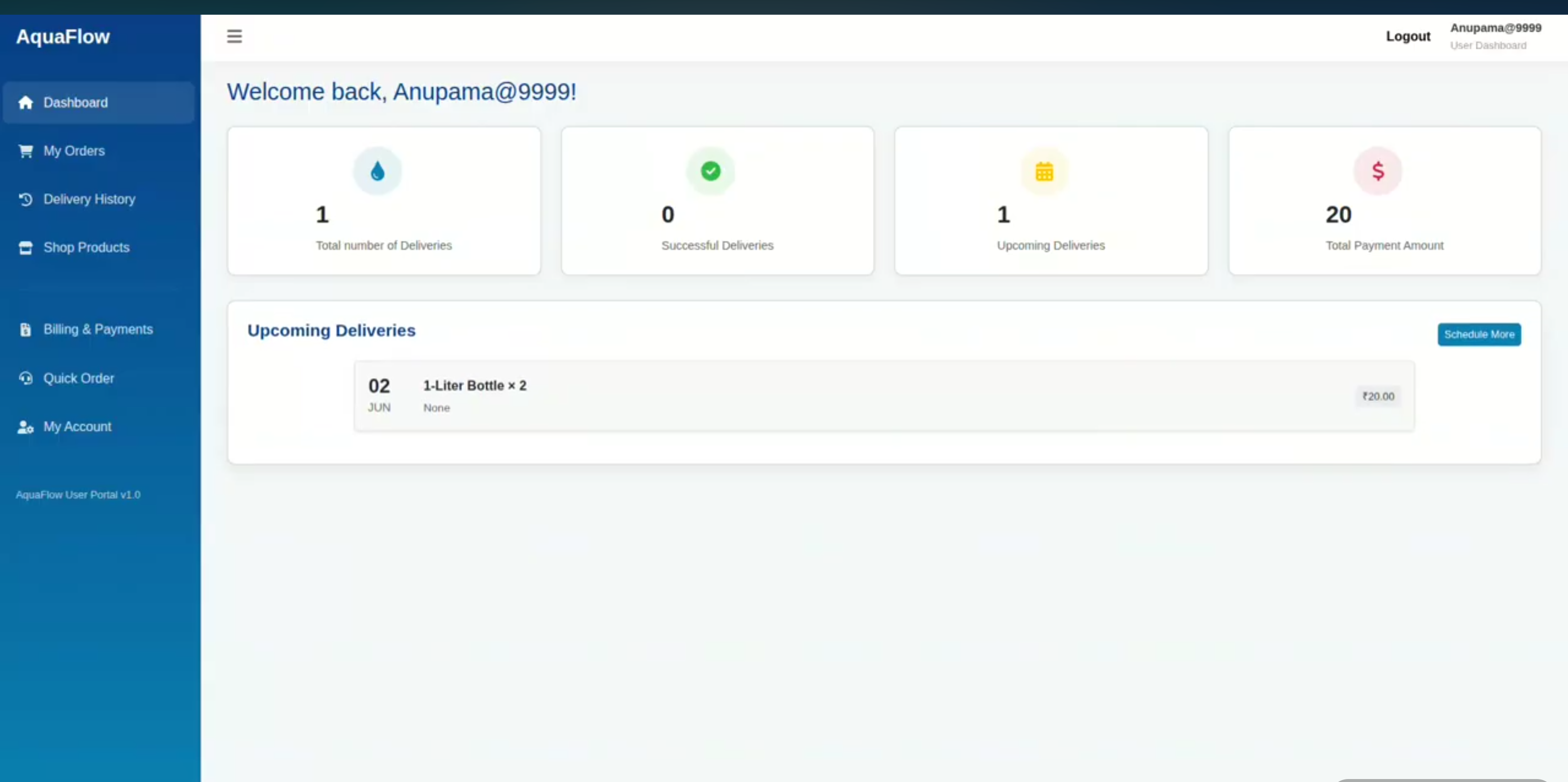 Screenshot 4 of Water Management System