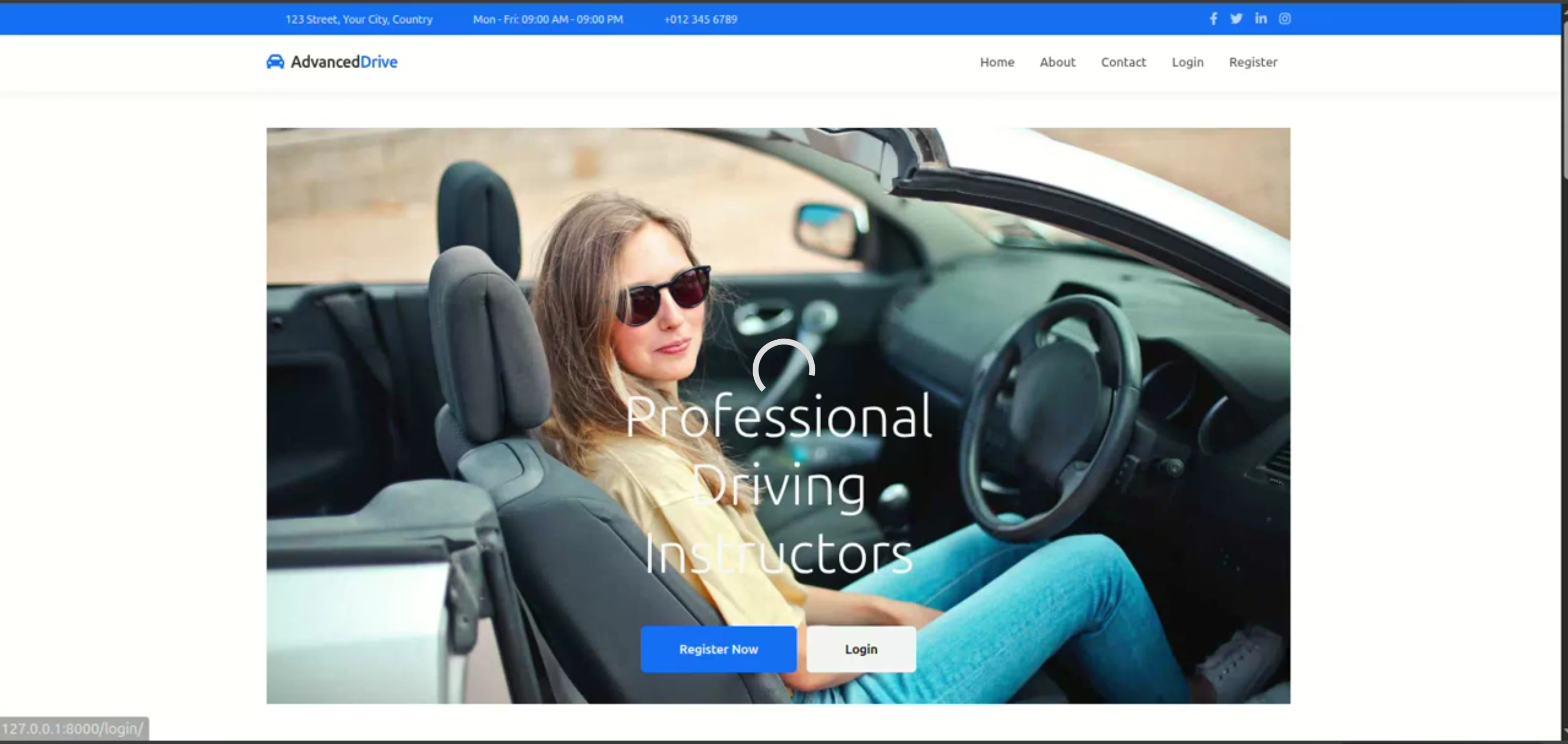 Screenshot 4 of Advanced Motor Driving School Management System