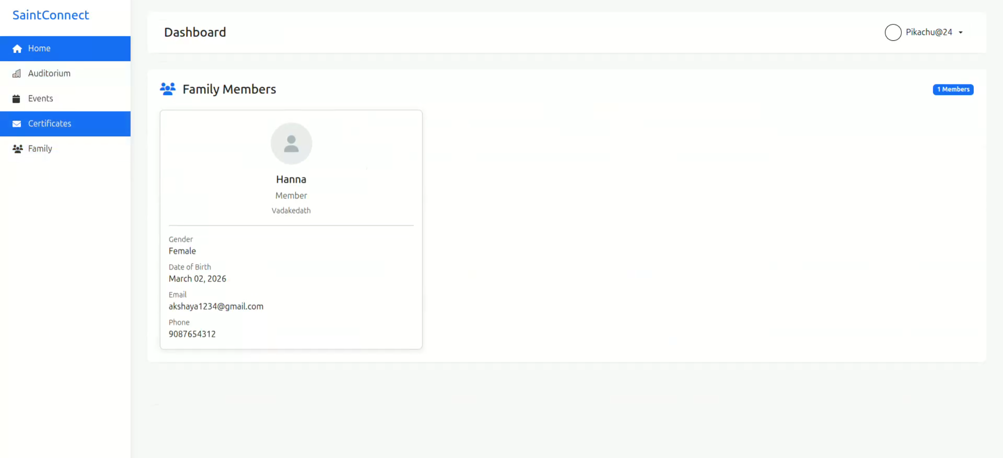 Screenshot 2 of Church Appoinment System