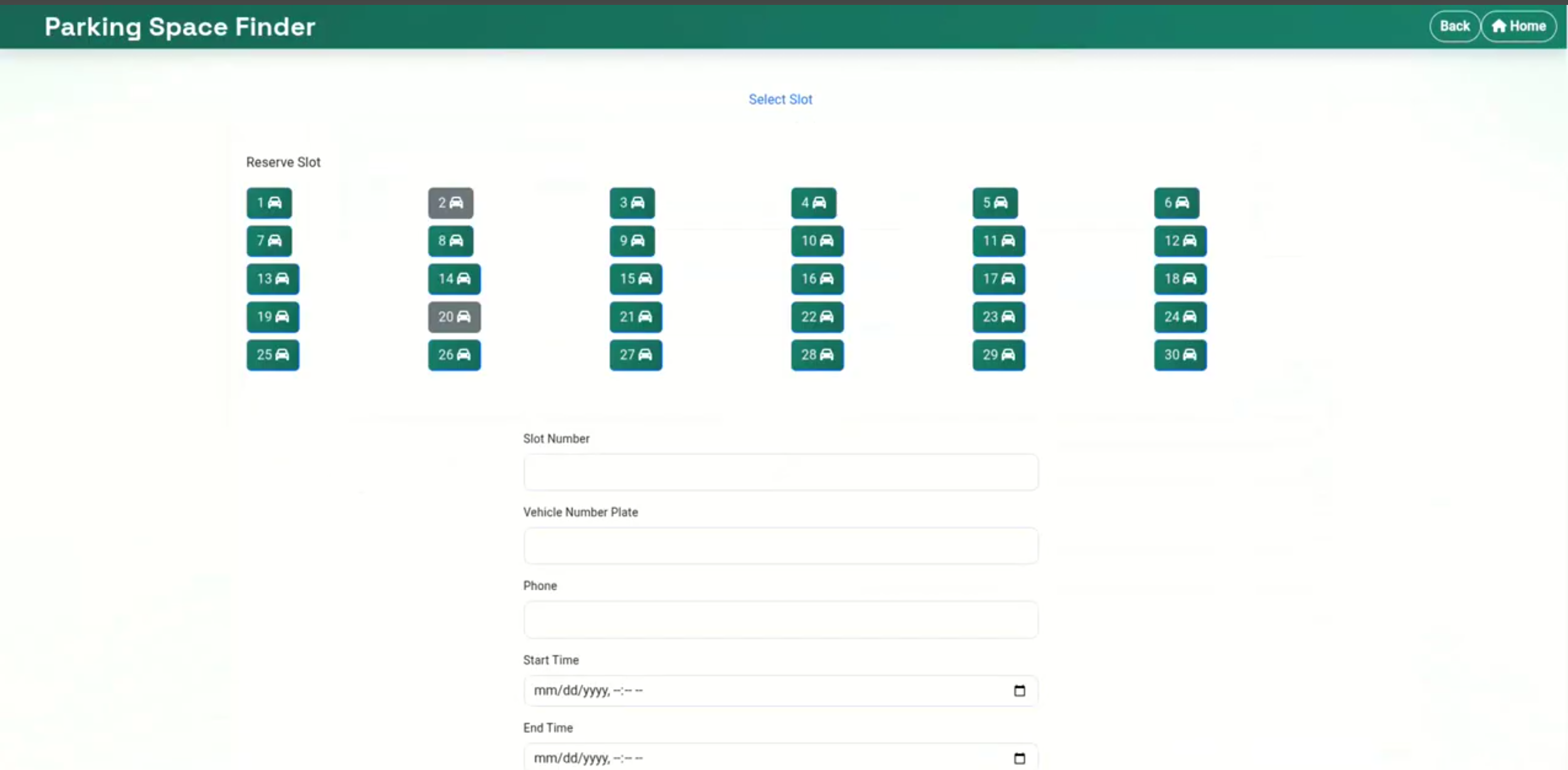 Screenshot 2 of Parking Space Finder