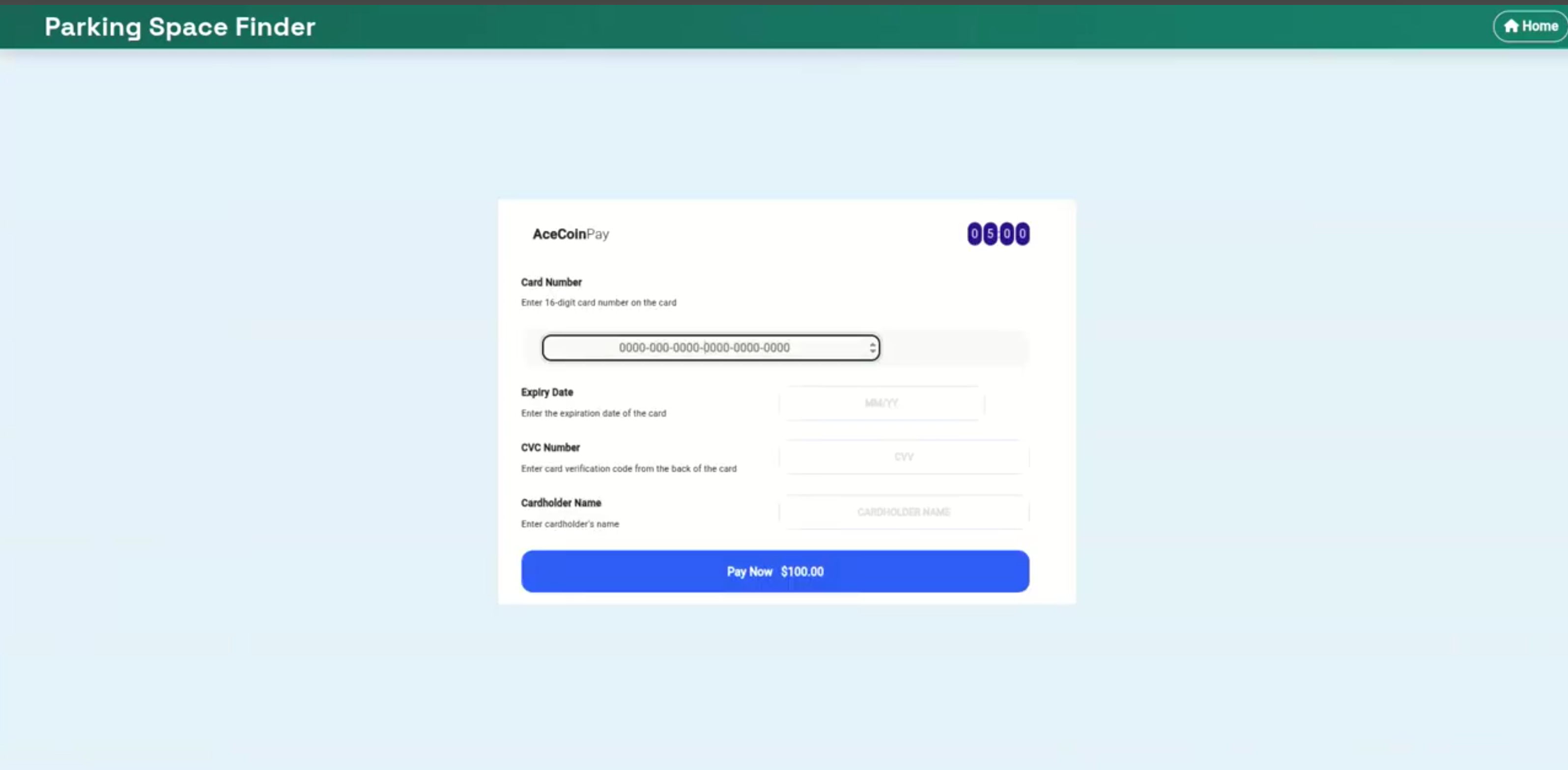Screenshot 1 of Parking Space Finder