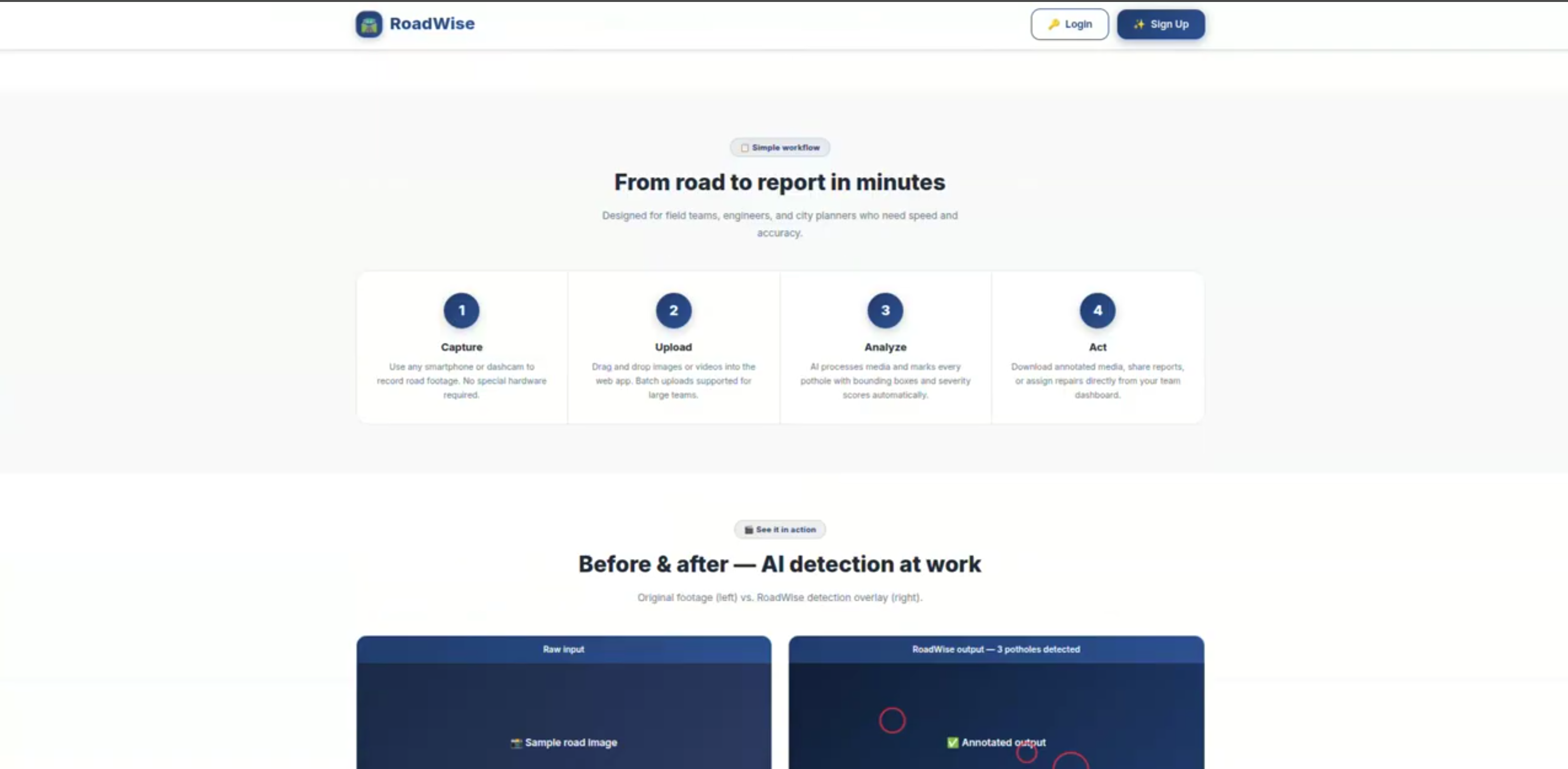 Screenshot 4 of Pothole Detection System