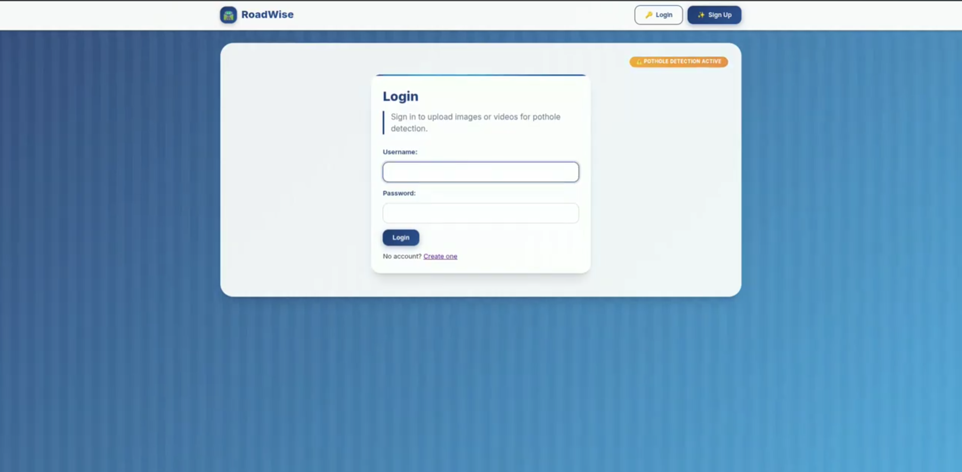 Screenshot 2 of Pothole Detection System