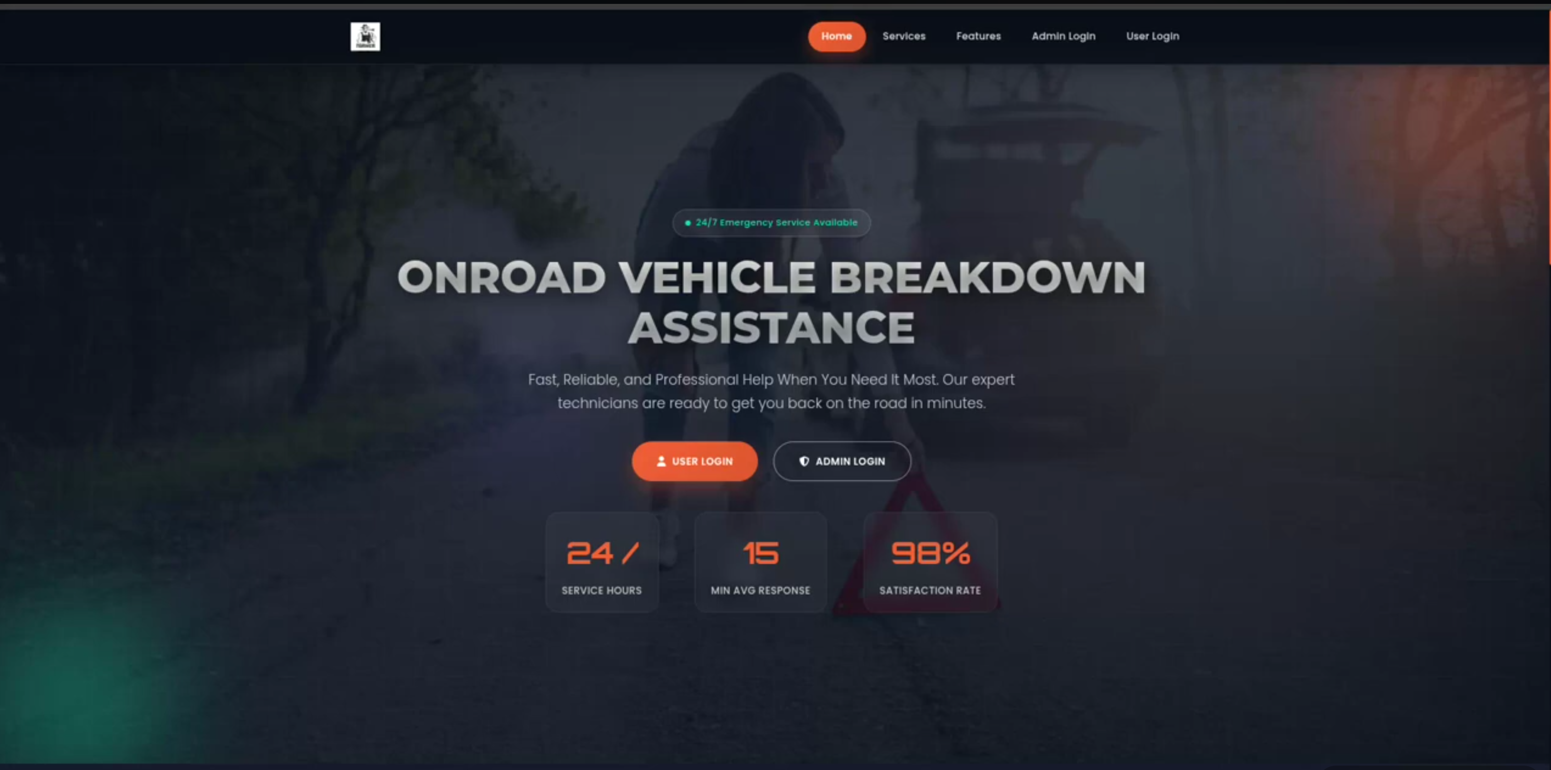 Screenshot 5 of Roadside Assistance & Car Rental Management System
