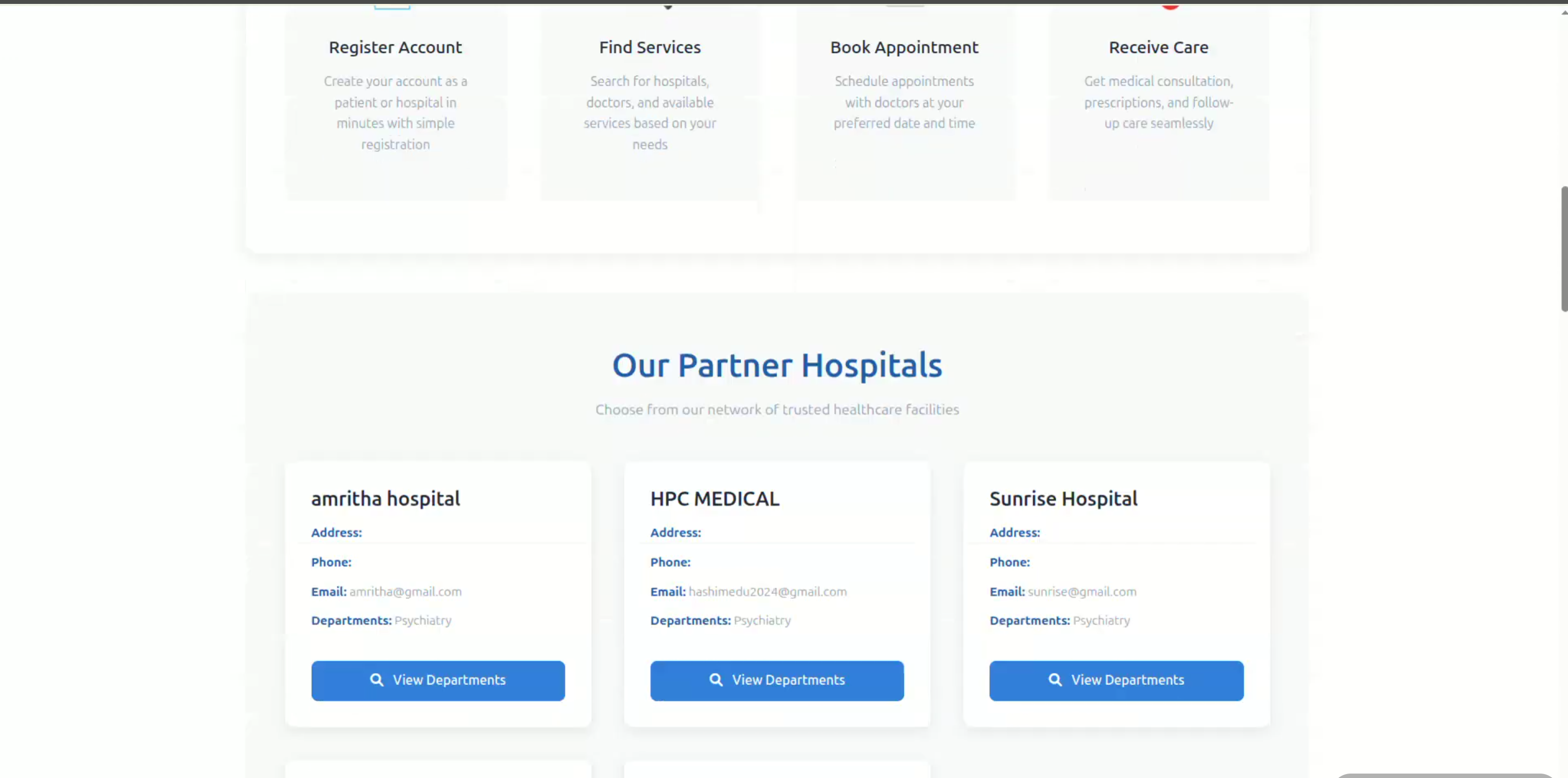 Screenshot 6 of Integrated Medical Facilities Network-IMFN