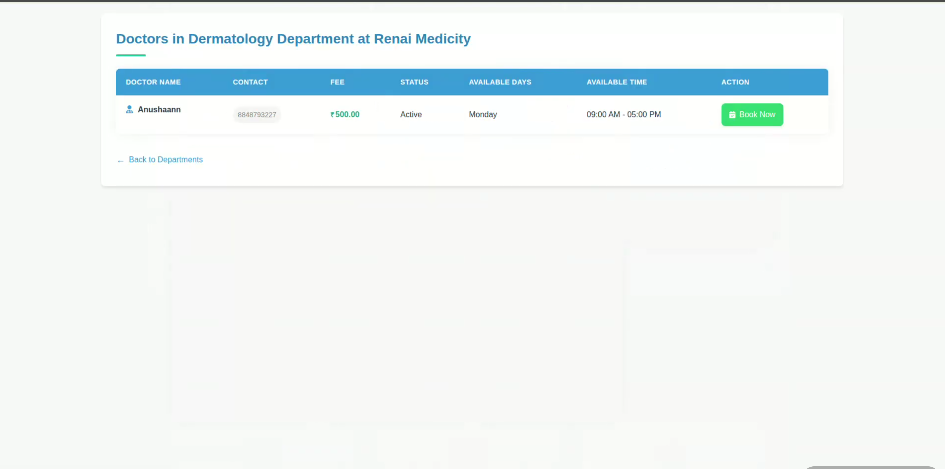 Screenshot 2 of Integrated Medical Facilities Network-IMFN