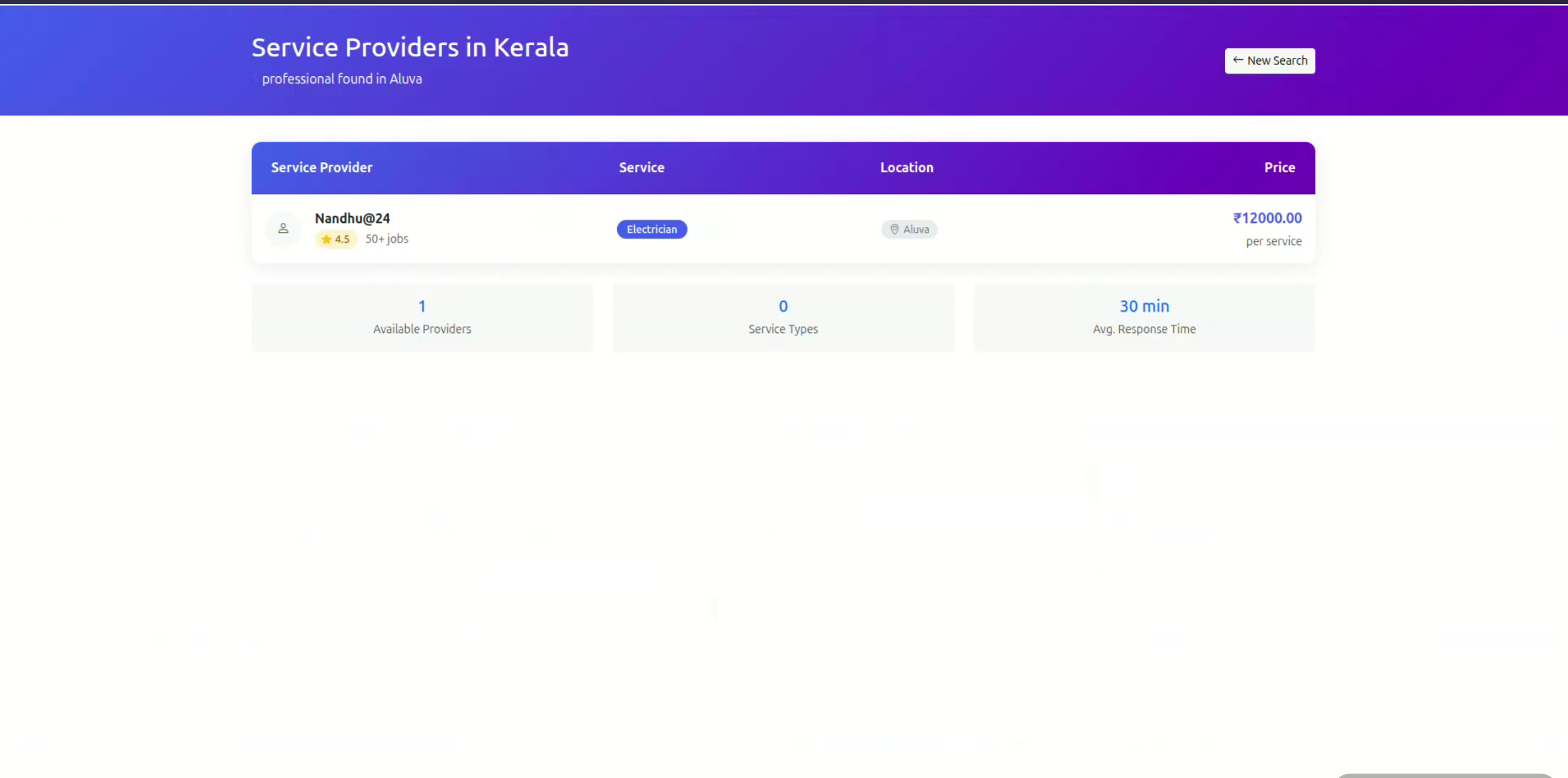 Screenshot 2 of Homeservice